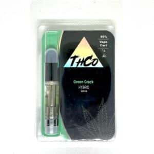 GREEN CRACK – SATIVA 95% HEMP THC VAPE CART