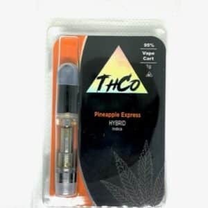 PINEAPPLE EXPRESS- INDICA 95% HEMP THC VAPE CART